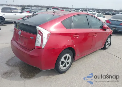 2013 Toyota Prius Four из США, поврежденный, VIN JTDKN3DU2D1629526